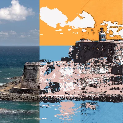 Tác phẩm vẽ tranh bằng máy in 3D: Castillo San Felipe del Morro