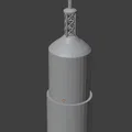 Mô hình tên lửa Saturn V lắp ráp 3D - Thumbnail 5