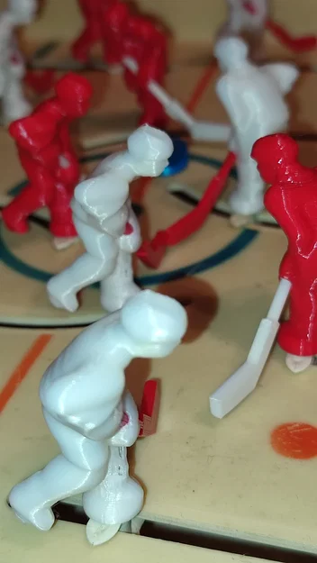 Mô hình 3D cầu thủ khúc côn cầu thay thế cho bộ bàn Chemoplast - Image 2