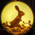 Lithophane Chú Thỏ Phục Sinh - Thumbnail 1