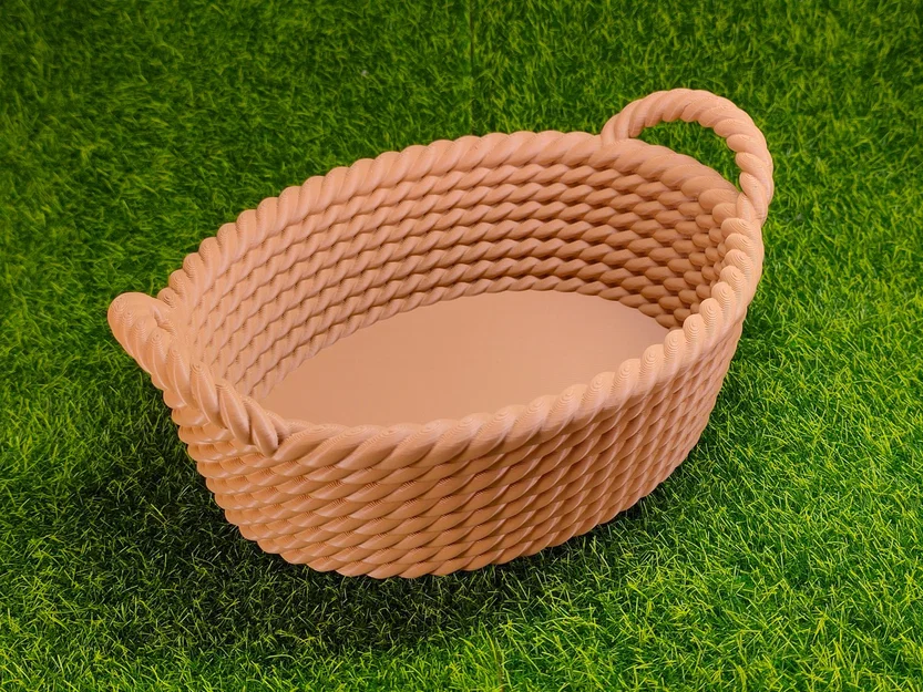 Mẫu giỏ đựng trứng Phục sinh (Easter Egg Basket) in 3D đẹp mắt - Image 1