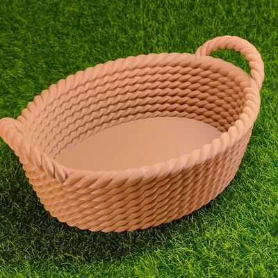 Mẫu giỏ đựng trứng Phục sinh (Easter Egg Basket) in 3D đẹp mắt
