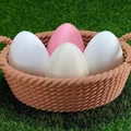 Mẫu giỏ đựng trứng Phục sinh (Easter Egg Basket) in 3D đẹp mắt - Thumbnail 2