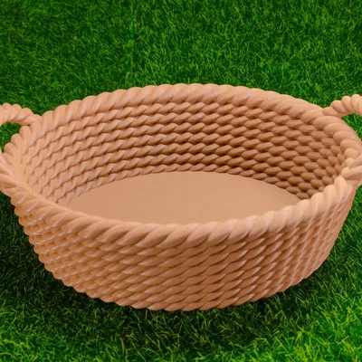 Mẫu giỏ đựng trứng Phục sinh (Easter Egg Basket) in 3D đẹp mắt