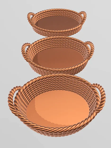 Mẫu giỏ đựng trứng Phục sinh (Easter Egg Basket) in 3D đẹp mắt - Image 6