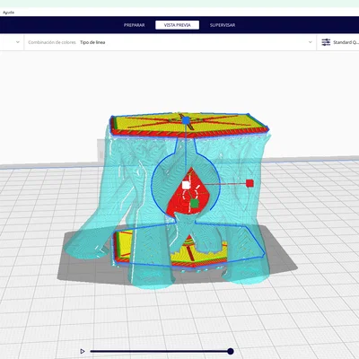 Mô hình 3D phi thuyền TiE Fighter Star Wars