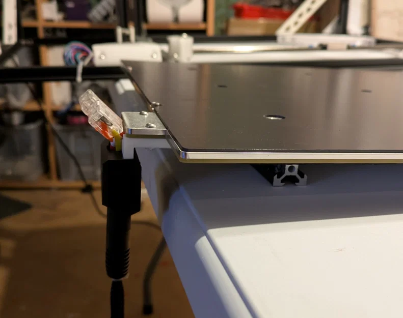 Gá đỡ cáp bàn nhiệt Ender-5 Max 90 độ cho máy in 3D tùy chỉnh - Image 1