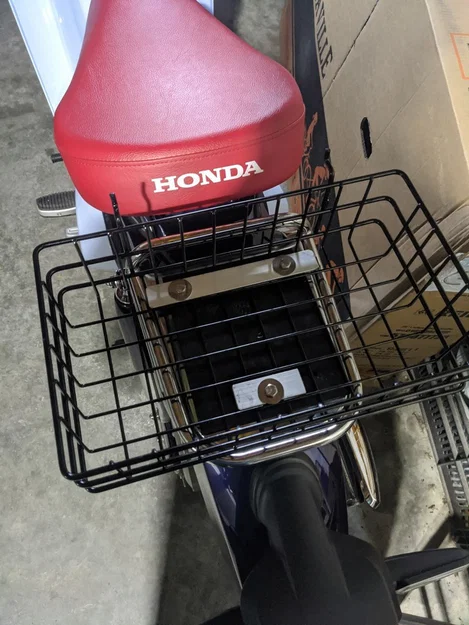 Đế Gắn Giỏ Sau Cho Xe Honda Super Cub C125 In 3D Tiện Dụng - Image 2