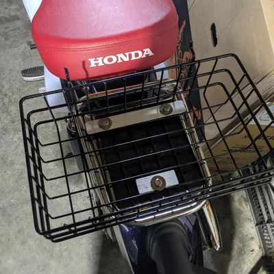 Đế Gắn Giỏ Sau Cho Xe Honda Super Cub C125 In 3D Tiện Dụng
