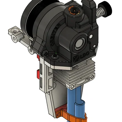 Cấu trúc đỡ đang chờ cấp bằng sáng chế cho khối gia nhiệt trên máy in 3D