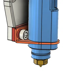 Cấu trúc đỡ đang chờ cấp bằng sáng chế cho khối gia nhiệt trên máy in 3D