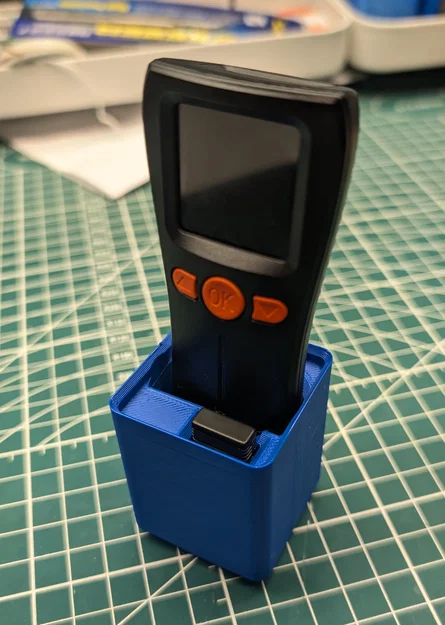 Khay 3D Gridfinity cho máy quét mã vạch KR-A9 kèm ngăn cất USB - Image 2