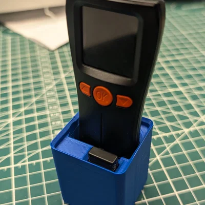 Khay 3D Gridfinity cho máy quét mã vạch KR-A9 kèm ngăn cất USB