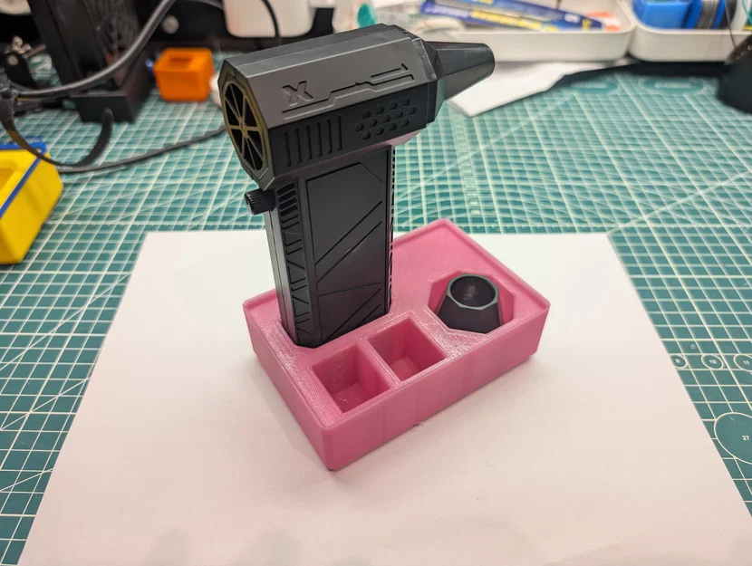 Khay Đựng Máy Thổi Bụi Mini Chuẩn Gridfinity Tiện Lợi - Image 2