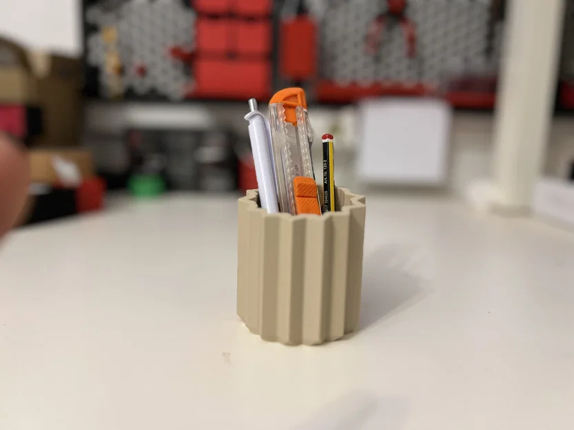 Kactus – Ống cắm bút phong cách Japandi - Image 1