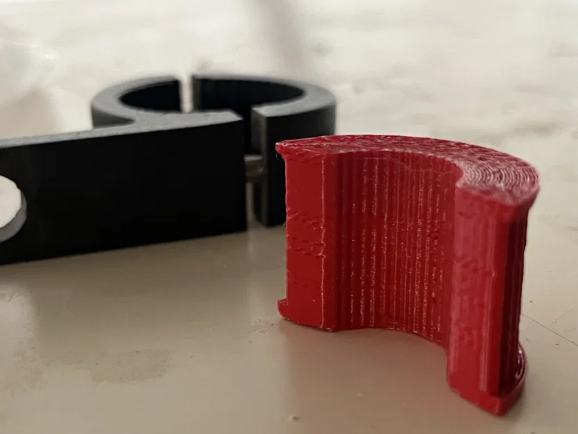 Miếng đệm thu nhỏ ngàm kẹp đèn 32mm sang 21mm cho xe 4x4 - Image 4