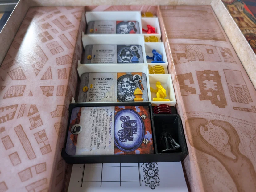 Khay đựng linh kiện cho board game Whitehall Mystery - Image 2