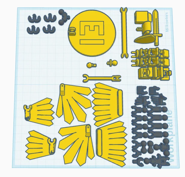 Mô hình lắp ráp MINI 13 phiên bản có cánh độc đáo - Image 1