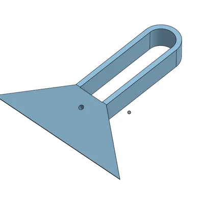 Dụng cụ cạo bàn in 3D bản rộng (Wide Print Bed Scraper) siêu nhẹ