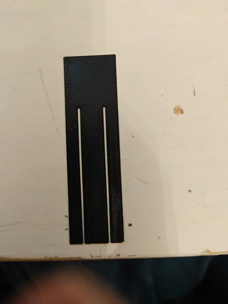 Bookmark kiêm mẫu thử độ cân bằng bàn in (bed leveling test) - Image 2