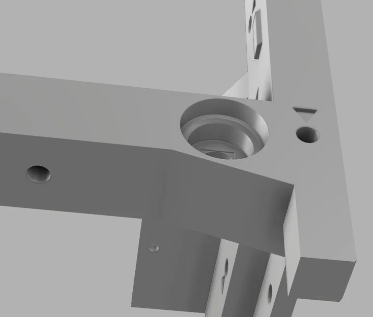 Mod khung máy Rook Mk2 hỗ trợ puly GT2 đường kính lớn - Image 1