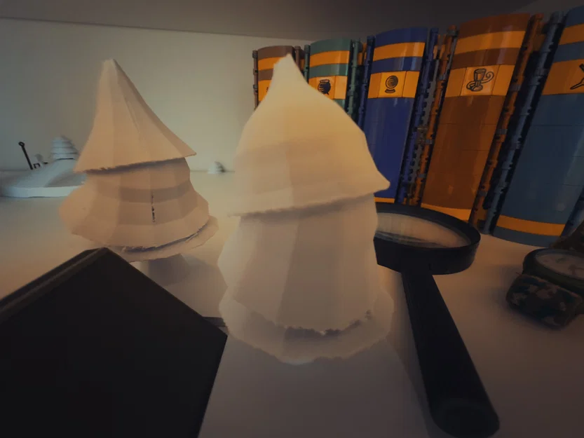 Mô hình 3D lều cắm trại origami cùng cây xanh độc đáo - Image 2