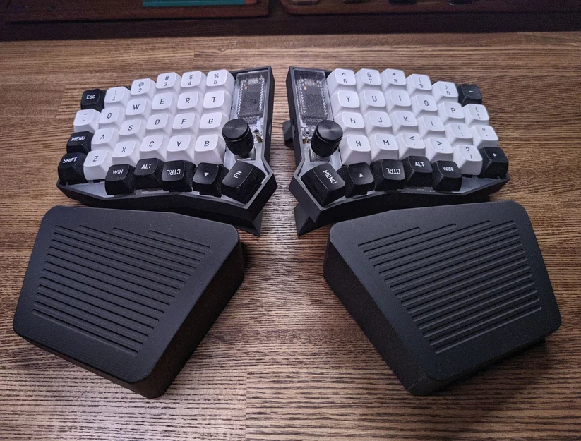 Kê tay công thái học có độ nghiêng cho bàn phím chia đôi (Split keyboard) - Image 2