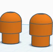 Đầu bịt thay thế cho trụ lưới Pickleball (Swift Net Ends) - Image 1