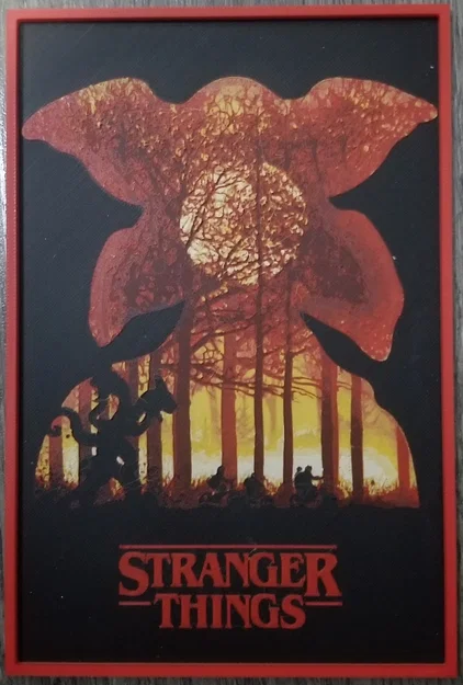 Poster Stranger Things (Hueforge) - Image 1