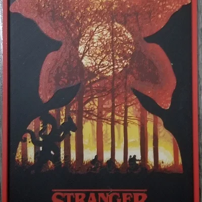 Poster Stranger Things (Hueforge)