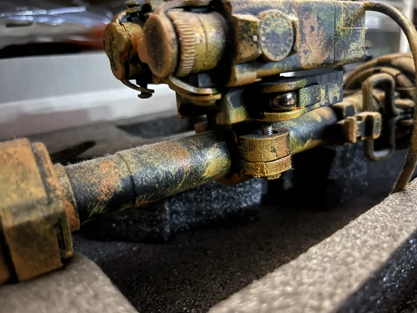 Ngàm kẹp gắn Laser cho nòng súng M4A1 (Airsoft Accessories) - Image 1