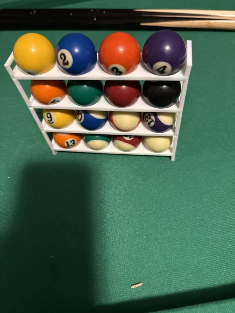 Khay đựng bóng bida mini in 3D: Giải pháp sắp xếp thông minh - Image 2