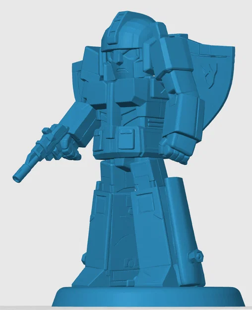 Mô hình Astrotrain Chibi 3D độc đáo - Thiết kế cho người yêu Transformer - Image 2