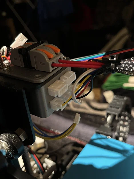 Bộ tổ chức dây trục X / Che lỗ extruder cho Ender 3 / CR 10 - Image 1