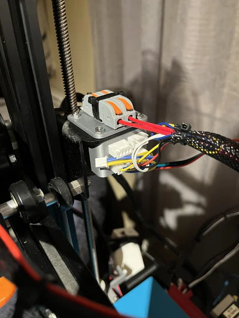 Bộ tổ chức dây trục X / Che lỗ extruder cho Ender 3 / CR 10 - Image 2