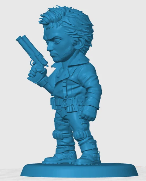 Mô hình 3D nhân vật Mad Max phiên bản Chibi siêu ngầu - Image 2