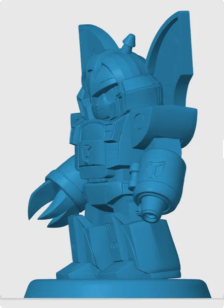 Mô hình Omega Supreme Chibi Transformers 3D siêu đáng yêu - Image 2