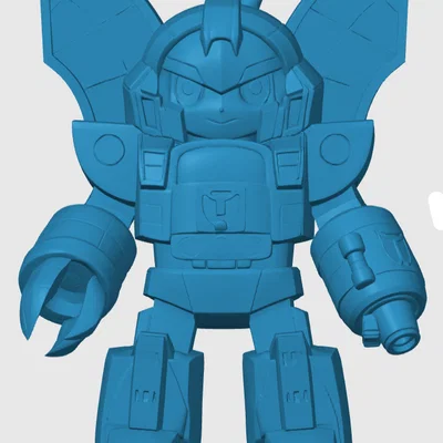 Mô hình Omega Supreme Chibi Transformers 3D siêu đáng yêu