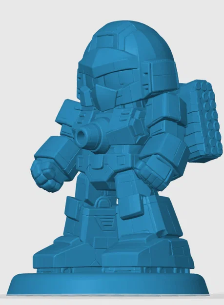 Mô hình Warpath Chibi đáng yêu - Đồ chơi in 3D cho fan Transformers - Image 2