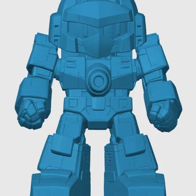 Mô hình Warpath Chibi đáng yêu - Đồ chơi in 3D cho fan Transformers