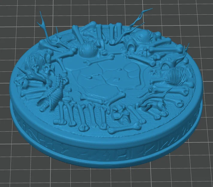 Đế mô hình Bone Yard (Đế xương cốt) cho RPG và D&D - Image 2