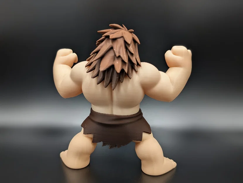 Krag the Caveman - Mô hình in 3D đa sắc - Image 3