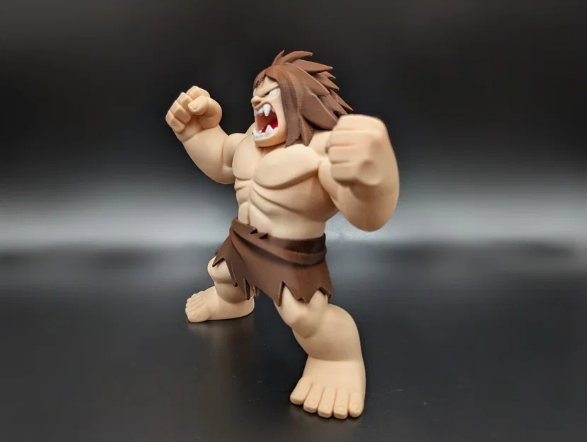 Krag the Caveman - Mô hình in 3D đa sắc - Image 4