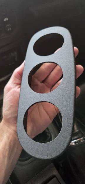 Cụm gắn 3 đồng hồ đo thay thế khe gió trung tâm cho Honda del Sol - Image 3