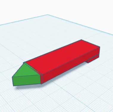 Mô hình lá cờ trang trí lâu đài 3D dễ in - Image 1