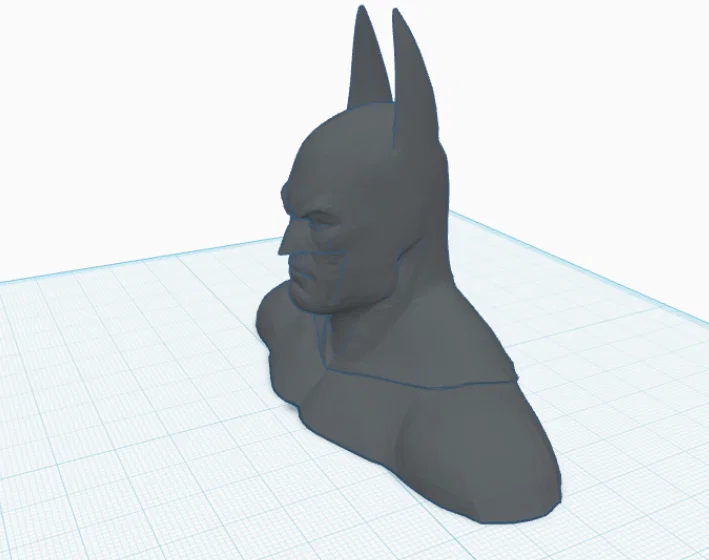 Mô hình tượng bán thân Batman 3D cực ngầu cho người hâm mộ - Image 1