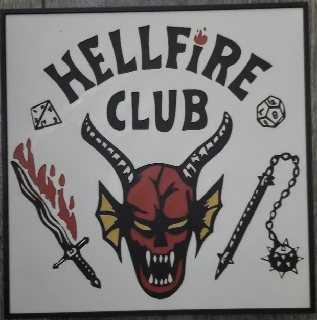 Mô hình Stranger Things Hellfire Club (Hueforge) - Image 1