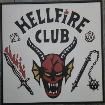Mô hình Stranger Things Hellfire Club (Hueforge)