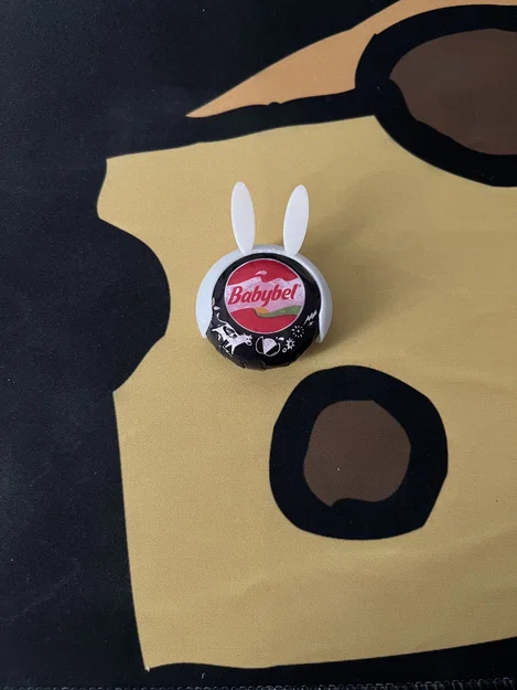 Phụ kiện Bunny BabyBel Cheese trang trí cực xinh - Image 1