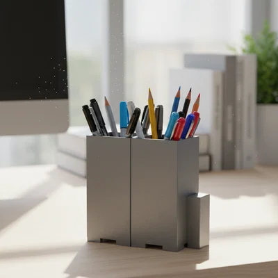 Khay cắm bút thông minh có thể ghép nối linh hoạt - File in 3D